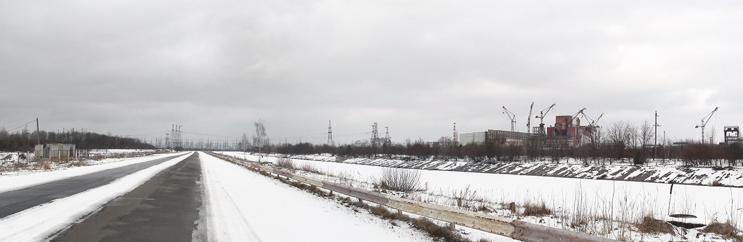 Road into Chernobyl